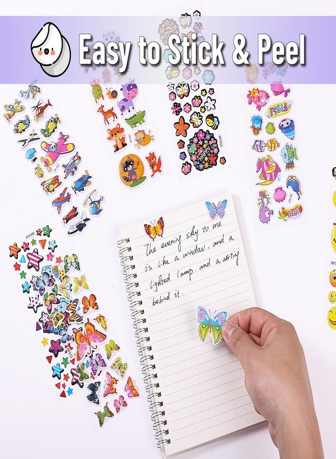 Mr. Pen- 3D Puffy Stickers for Toddlers & Kids, 40 Sheets, 794 Pcs, Assorted Themes - Image 4